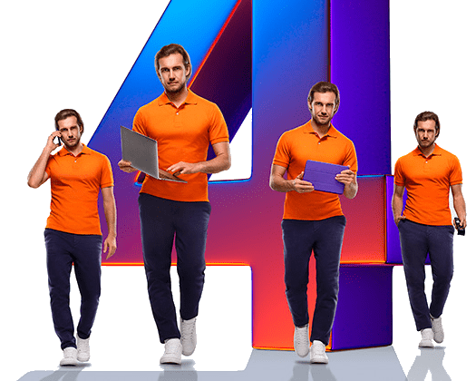 Великолепная четверка Ростелеком в&nbsp;деревня Бибиково (Орловская область)